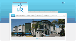 Desktop Screenshot of hospitalinsurgentesrio.com